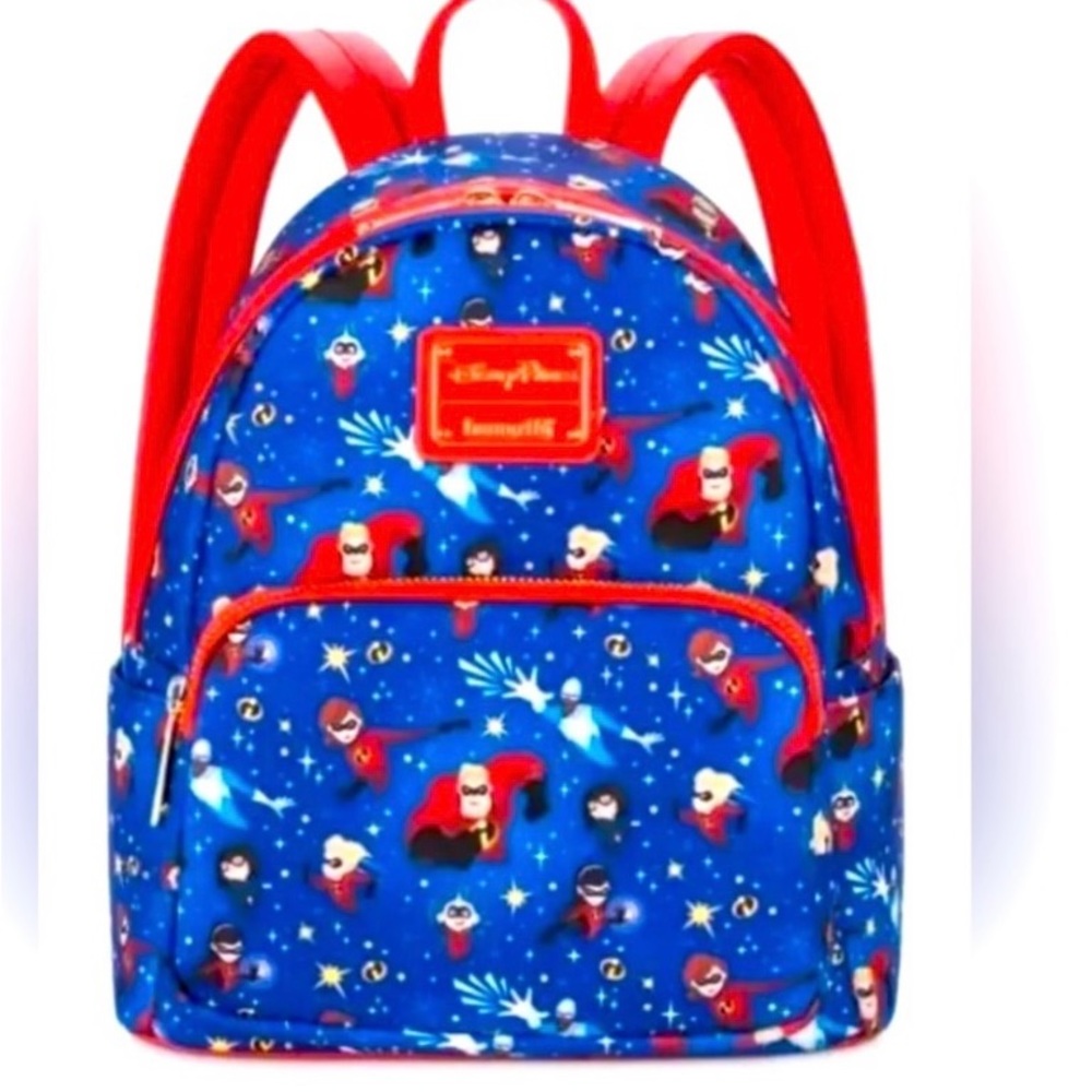 Disney Parks Loungefly The Incredibles Mini Backpack NWT